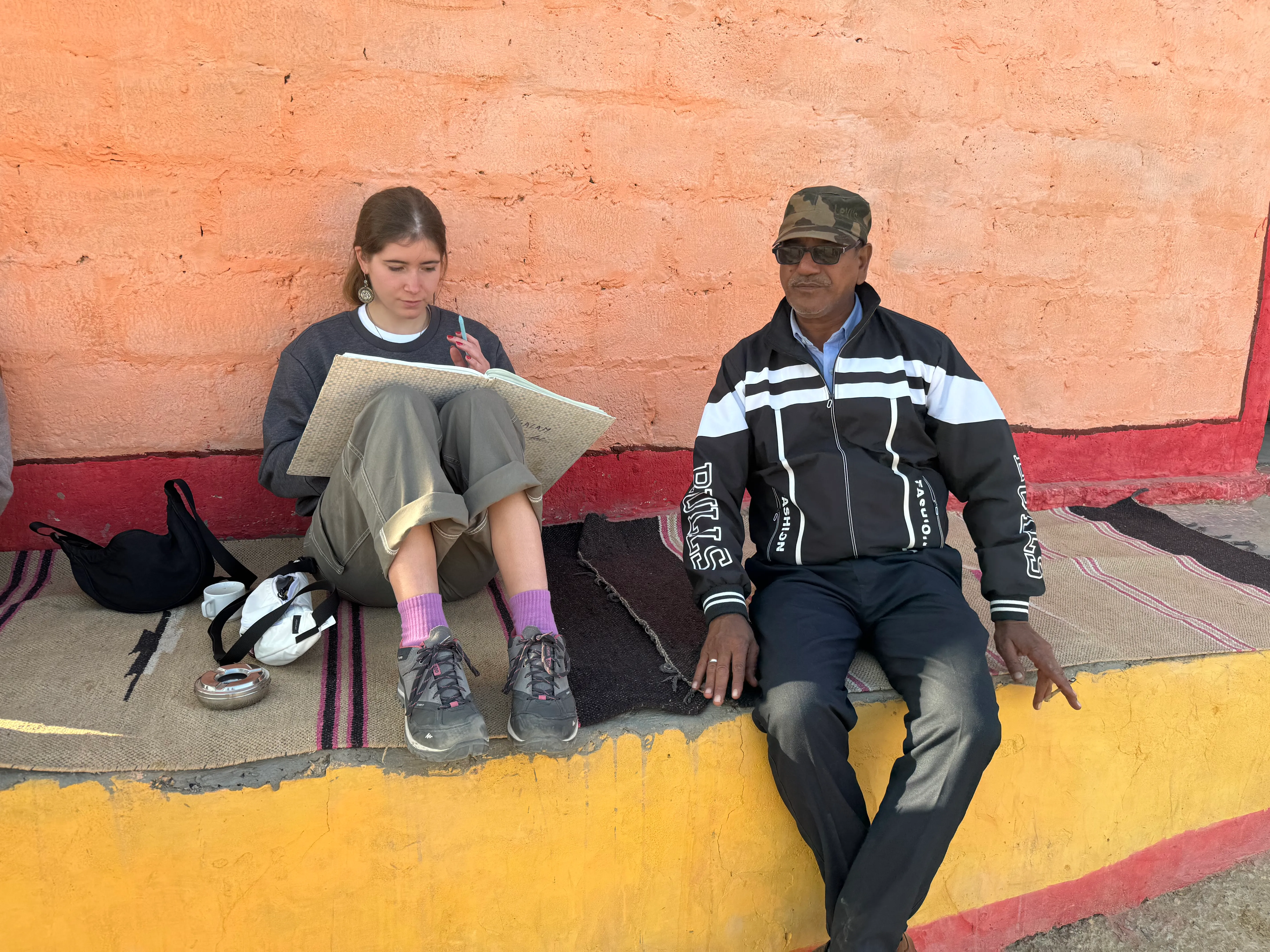Suresh and Jülide in Jaisalmer