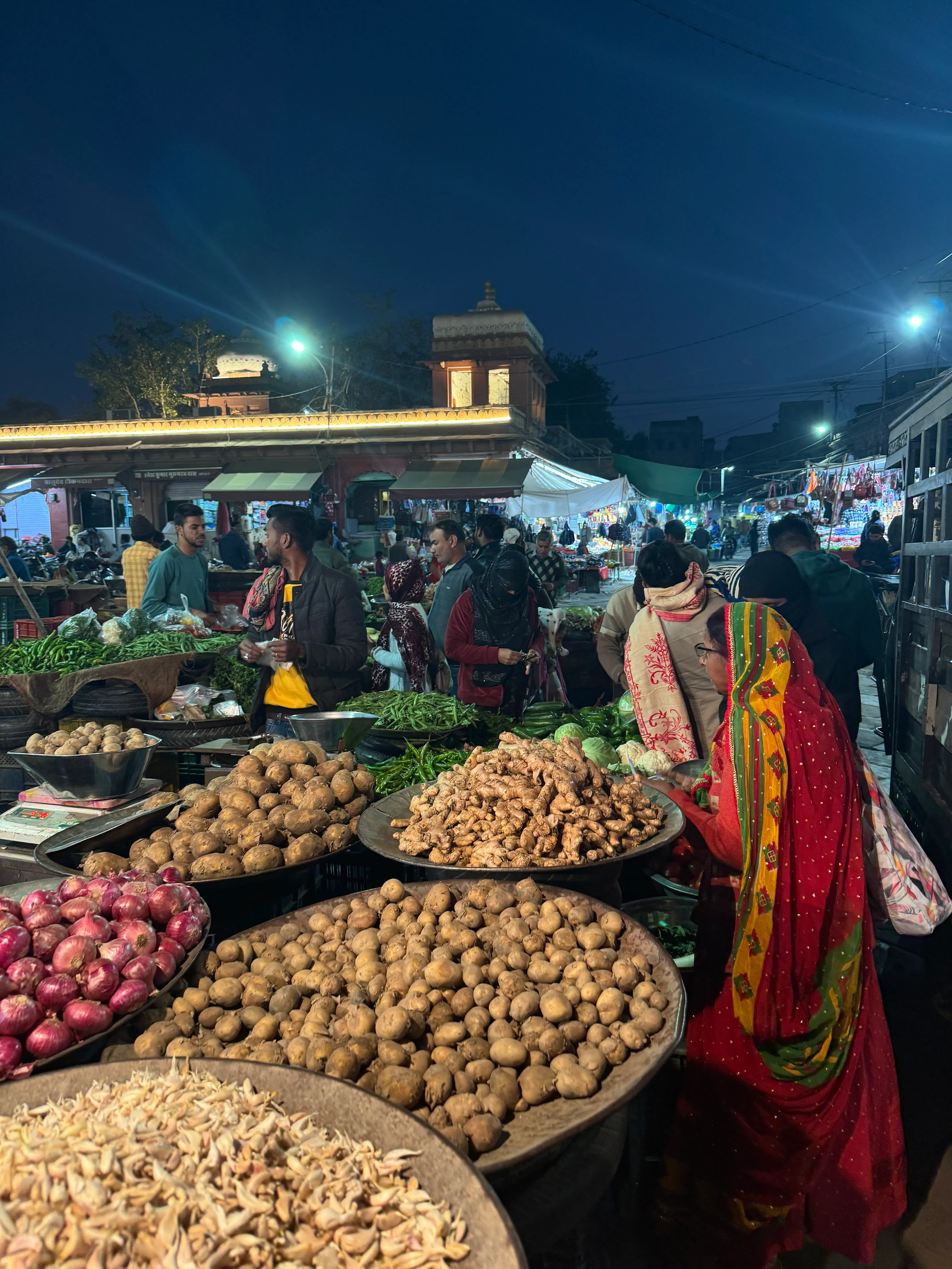 The central market of Jodhpur